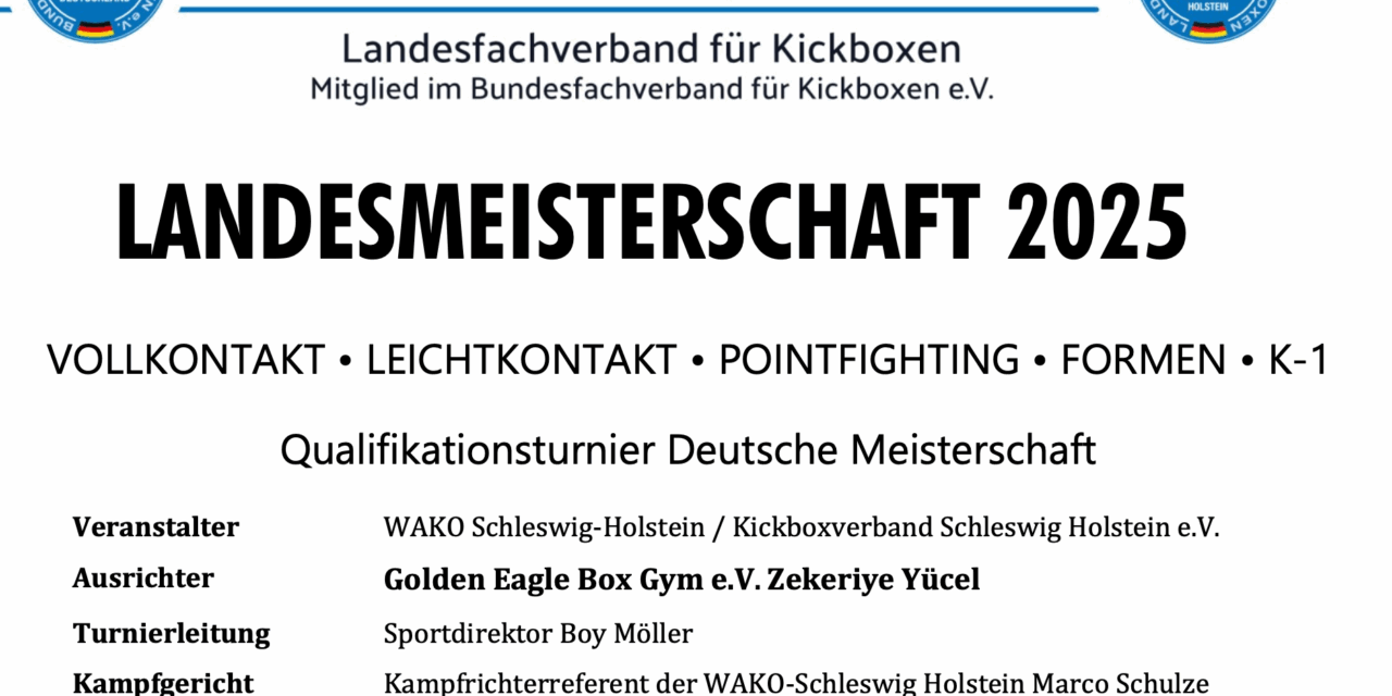 Die Landesmeisterschaft 2025 steht vor der Tür!
